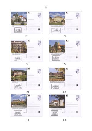 CZECH REPUBLIC - SPECIALISED CATALOGUE OF POSTAL STATIONERY 1993-2014 – sheet 77