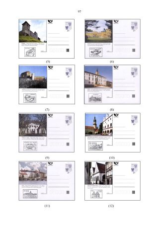 CZECH REPUBLIC - SPECIALISED CATALOGUE OF POSTAL STATIONERY 1993-2014 – sheet 97