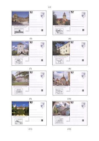 CZECH REPUBLIC - SPECIALISED CATALOGUE OF POSTAL STATIONERY 1993-2014 – sheet 115