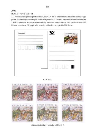 CZECH REPUBLIC - SPECIALISED CATALOGUE OF POSTAL STATIONERY 1993-2014 – sheet 117