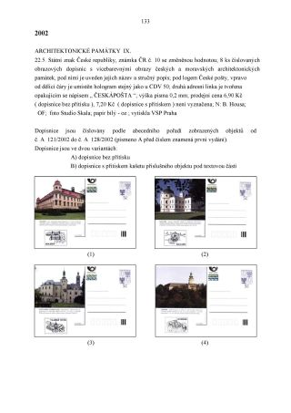 CZECH REPUBLIC - SPECIALISED CATALOGUE OF POSTAL STATIONERY 1993-2014 – sheet 133