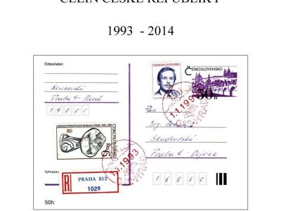 SPECIALIZOVANÝ KATALOG CELIN ČESKÉ REPUBLIKY 1993-2014