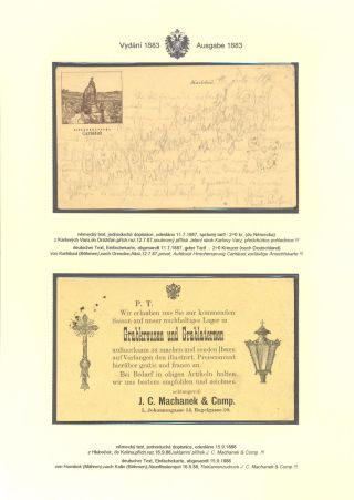 AUSTRIAN STATIONERY CARDS "TWO-HEADED EAGLE" ISSUE 1883, 1884, 1888 and 1890 – sheet 15