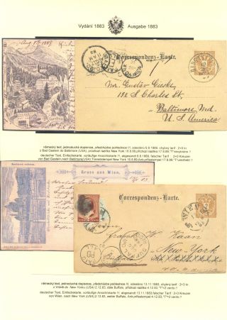 RAKOUSKÉ DOPISNICE "DVOUHLAVÁ ORLICE" VYDÁNÍ 1883, 1884, 1888 a 1890 – list 29