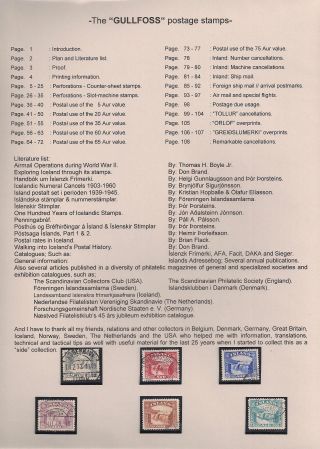 THE "GULLFOSS" POSTAGE STAMPS – sheet 2