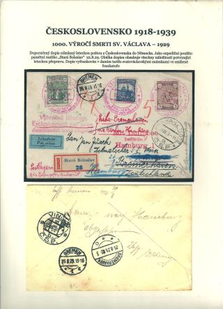 ČESKOSLOVENSKO 1918-1939: 1000. VÝROČÍ SMRTI SV. VÁCLAVA 1929 – list 8