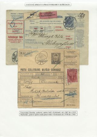 PODACÍ BALÍKOVÉ NÁLEPKY Z KOŠIC – list 2