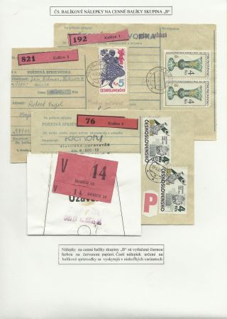 PODACÍ BALÍKOVÉ NÁLEPKY Z KOŠIC – list 10