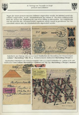 1920 PLEBISCITE TERRITORY MARIENWERDER, REGION MARIENBURG – sheet 4