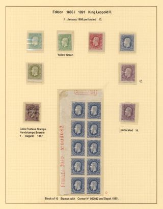 BELGISCH-KONGO (1884-1943) – Blatt 3