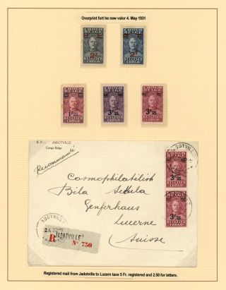 BELGISCH-KONGO (1884-1943) – Blatt 56