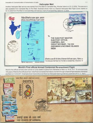 GLIMPSES OF INNOVATIONS IN 21ST CENTURY INDIAN POSTAL SERVICES – sheet 5