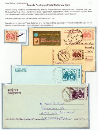 GLIMPSES OF INNOVATIONS IN 21ST CENTURY INDIAN POSTAL SERVICES – sheet 12