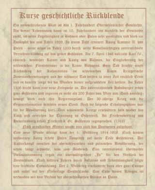 DOMOVINA SLEZSKO - POŠTOVNĚ-HISTORICKÉ DOKUMENTY OBLASTI LEOBSCHÜTZ, HORNÍ SLEZSKO – list 2