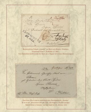 DOMOVINA SLEZSKO - POŠTOVNĚ-HISTORICKÉ DOKUMENTY OBLASTI LEOBSCHÜTZ, HORNÍ SLEZSKO – list 15