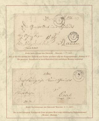 DOMOVINA SLEZSKO - POŠTOVNĚ-HISTORICKÉ DOKUMENTY OBLASTI LEOBSCHÜTZ, HORNÍ SLEZSKO – list 35
