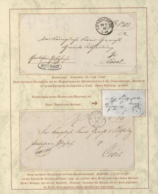 DOMOVINA SLEZSKO - POŠTOVNĚ-HISTORICKÉ DOKUMENTY OBLASTI LEOBSCHÜTZ, HORNÍ SLEZSKO – list 38