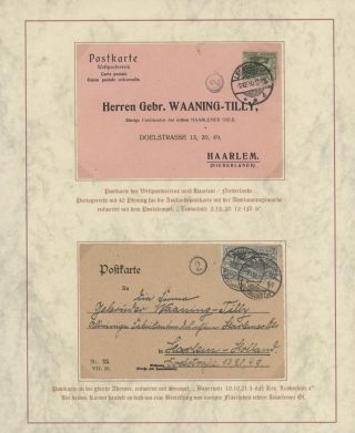 DOMOVINA SLEZSKO - POŠTOVNĚ-HISTORICKÉ DOKUMENTY OBLASTI LEOBSCHÜTZ, HORNÍ SLEZSKO – list 55
