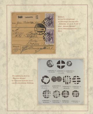 DOMOVINA SLEZSKO - POŠTOVNĚ-HISTORICKÉ DOKUMENTY OBLASTI LEOBSCHÜTZ, HORNÍ SLEZSKO – list 56
