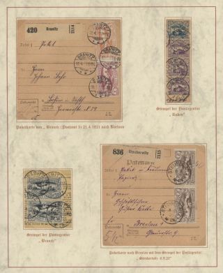 DOMOVINA SLEZSKO - POŠTOVNĚ-HISTORICKÉ DOKUMENTY OBLASTI LEOBSCHÜTZ, HORNÍ SLEZSKO – list 60