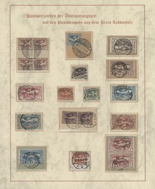 DOMOVINA SLEZSKO - POŠTOVNĚ-HISTORICKÉ DOKUMENTY OBLASTI LEOBSCHÜTZ, HORNÍ SLEZSKO – list 64