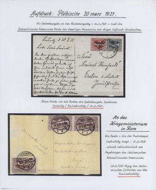 DOMOVINA SLEZSKO - POŠTOVNĚ-HISTORICKÉ DOKUMENTY OBLASTI LEOBSCHÜTZ, HORNÍ SLEZSKO – list 66