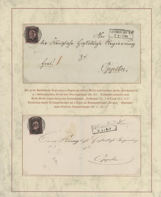 DOMOVINA SLEZSKO - POŠTOVNĚ-HISTORICKÉ DOKUMENTY OBLASTI LEOBSCHÜTZ, HORNÍ SLEZSKO – list 69