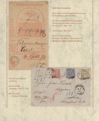 DOMOVINA SLEZSKO - POŠTOVNĚ-HISTORICKÉ DOKUMENTY OBLASTI LEOBSCHÜTZ, HORNÍ SLEZSKO – list 77