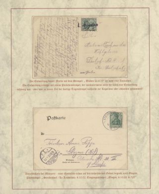 DOMOVINA SLEZSKO - POŠTOVNĚ-HISTORICKÉ DOKUMENTY OBLASTI LEOBSCHÜTZ, HORNÍ SLEZSKO – list 108