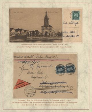 DOMOVINA SLEZSKO - POŠTOVNĚ-HISTORICKÉ DOKUMENTY OBLASTI LEOBSCHÜTZ, HORNÍ SLEZSKO – list 120