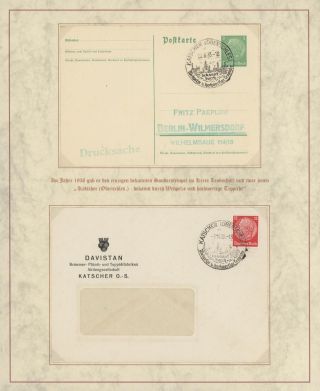 DOMOVINA SLEZSKO - POŠTOVNĚ-HISTORICKÉ DOKUMENTY OBLASTI LEOBSCHÜTZ, HORNÍ SLEZSKO – list 126