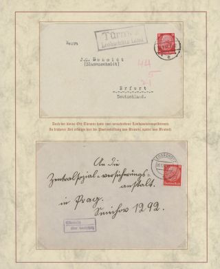 DOMOVINA SLEZSKO - POŠTOVNĚ-HISTORICKÉ DOKUMENTY OBLASTI LEOBSCHÜTZ, HORNÍ SLEZSKO – list 138