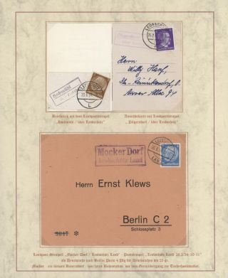 DOMOVINA SLEZSKO - POŠTOVNĚ-HISTORICKÉ DOKUMENTY OBLASTI LEOBSCHÜTZ, HORNÍ SLEZSKO – list 140