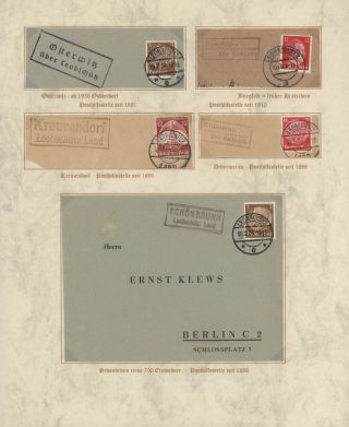 DOMOVINA SLEZSKO - POŠTOVNĚ-HISTORICKÉ DOKUMENTY OBLASTI LEOBSCHÜTZ, HORNÍ SLEZSKO – list 141