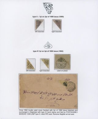 OTTOMAN EMPIRE – U.P.U. ISSUES 1876-1891 – sheet 72