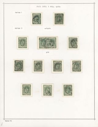 KÖNIGREICH SACHSEN 1851-1867 – Blatt 2