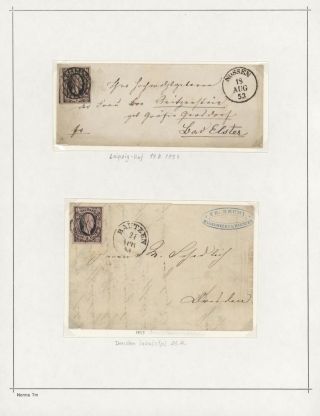 KÖNIGREICH SACHSEN 1851-1867 – Blatt 9