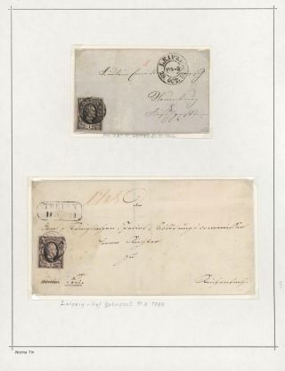 KÖNIGREICH SACHSEN 1851-1867 – Blatt 10