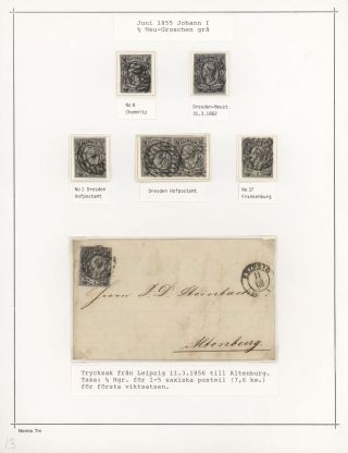 SASKÉ KRÁLOVSTVÍ 1851-1867 – list 20