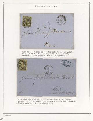 SASKÉ KRÁLOVSTVÍ 1851-1867 – list 33