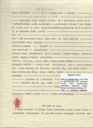 GEBURTS-, TAUFE-, HEIRATS- UND STERBEUNKUNDEN – Blatt 3