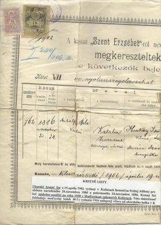 GEBURTS-, TAUFE-, HEIRATS- UND STERBEUNKUNDEN – Blatt 5