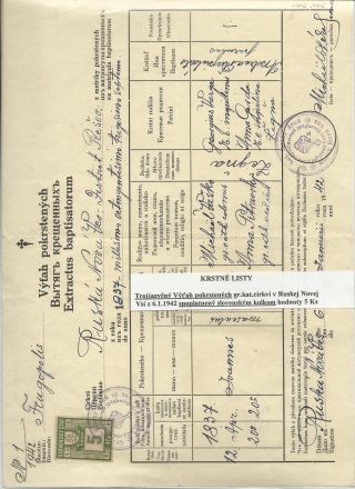 GEBURTS-, TAUFE-, HEIRATS- UND STERBEUNKUNDEN – Blatt 8