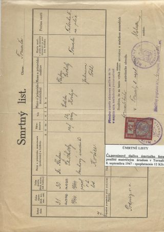 GEBURTS-, TAUFE-, HEIRATS- UND STERBEUNKUNDEN – Blatt 16