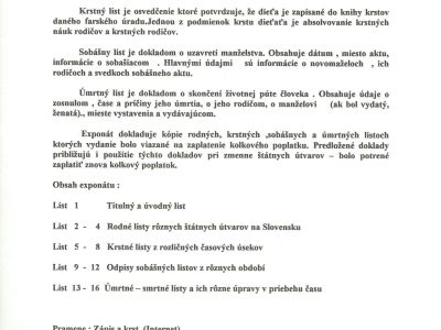 BIRTH, BAPTISM, MARRIAGE AND DEATH CERTIFICATES