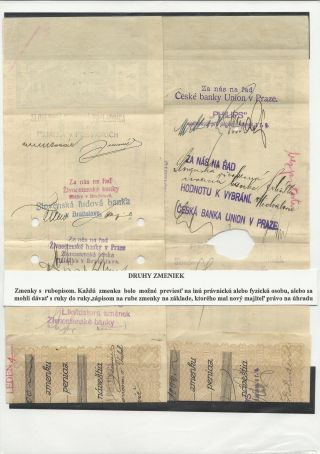 WECHSELN MIT AUFGEDRUCKTEN STEUERMARKEN IN DER SLOWAKEI – Blatt 3