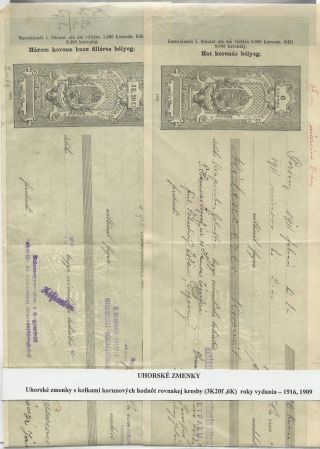 WECHSELN MIT AUFGEDRUCKTEN STEUERMARKEN IN DER SLOWAKEI – Blatt 8