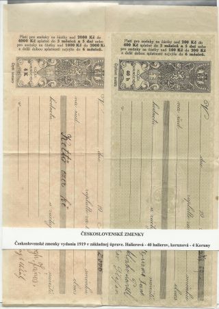 WECHSELN MIT AUFGEDRUCKTEN STEUERMARKEN IN DER SLOWAKEI – Blatt 9