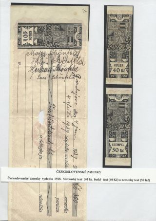 WECHSELN MIT AUFGEDRUCKTEN STEUERMARKEN IN DER SLOWAKEI – Blatt 10