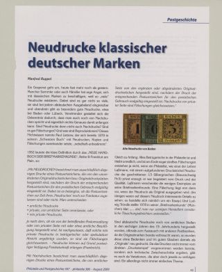 HELGOLAND - FORSCHUNGS-SAMMLUNG DER NEUDRUCKE – Blatt 3